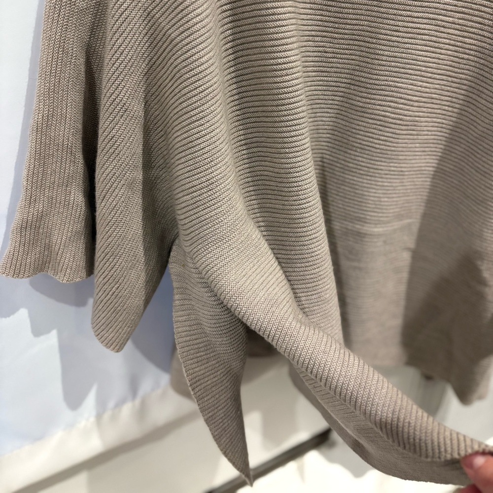 COS Taupe Ribbed Sweater - Picture 2 of 2